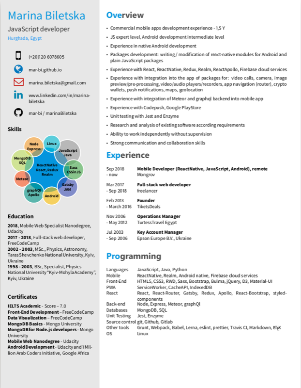 21seconds Cv preview