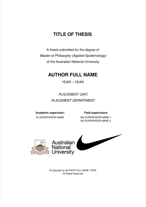 ANU MAE Thesis preview