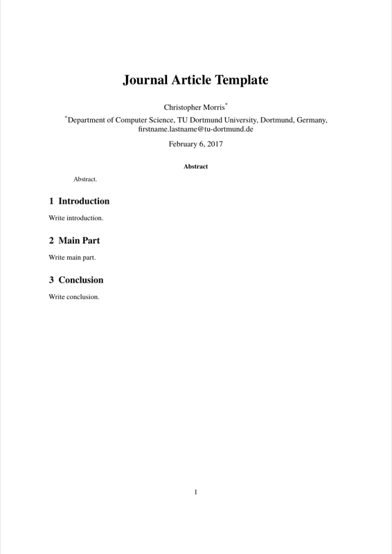 Articletemplate preview