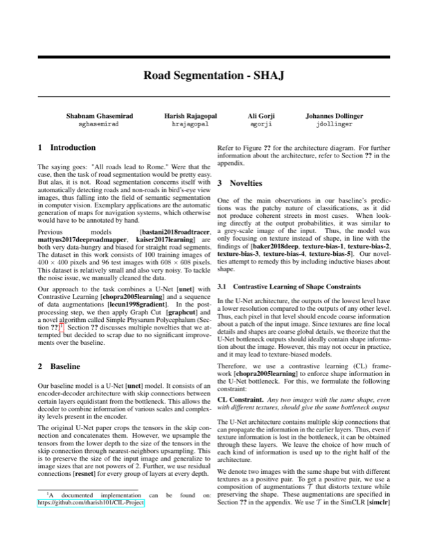 CIL Report preview