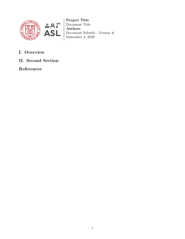 Cornell Templates preview