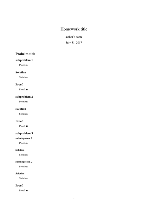 CS Homework preview