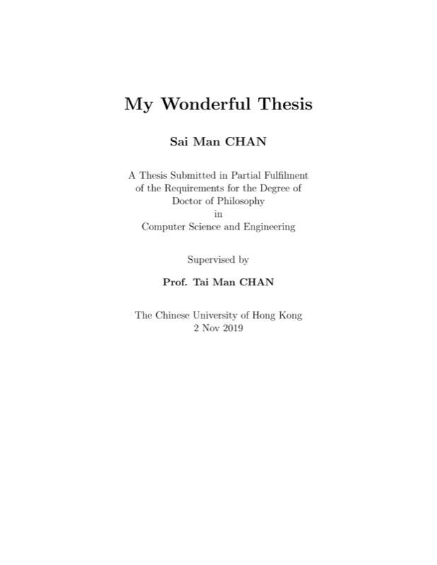 CUHKThesisTemplate preview