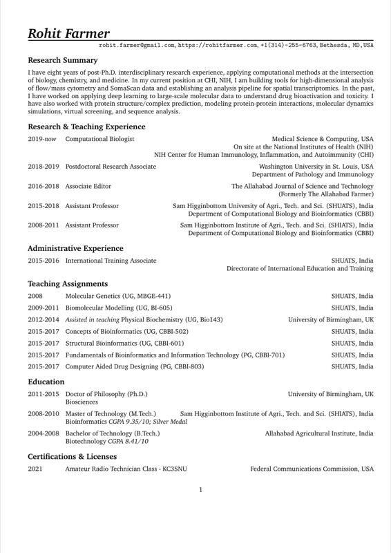 Cv preview