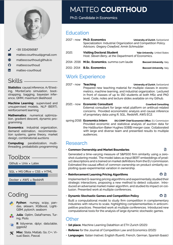 Cv preview
