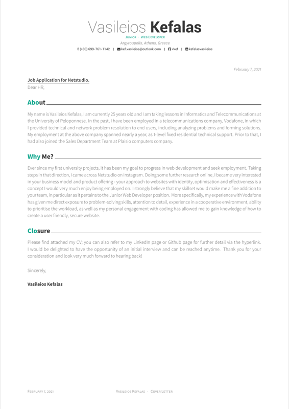 Cv Resume preview
