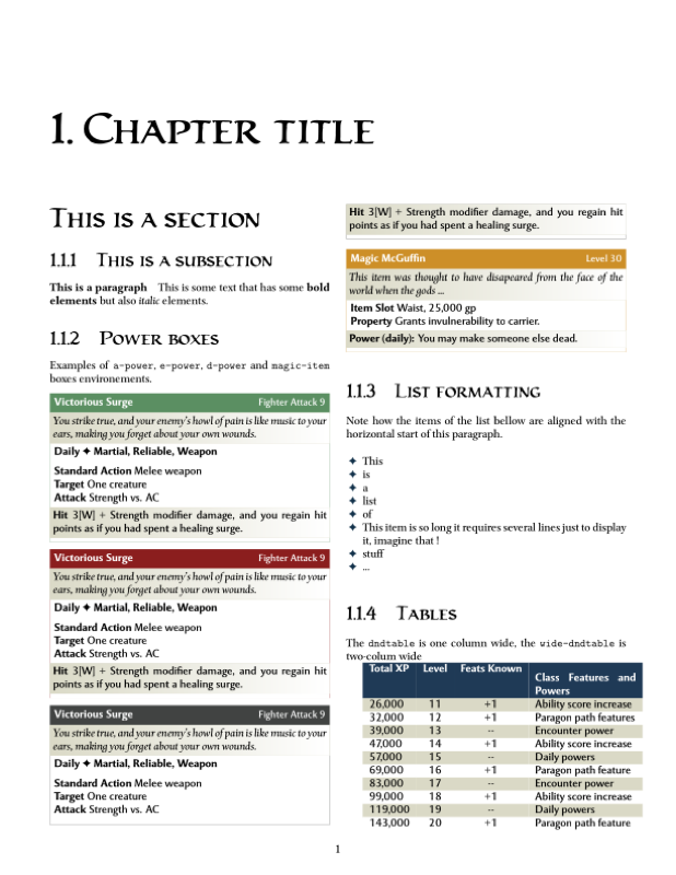 DnD 4e preview