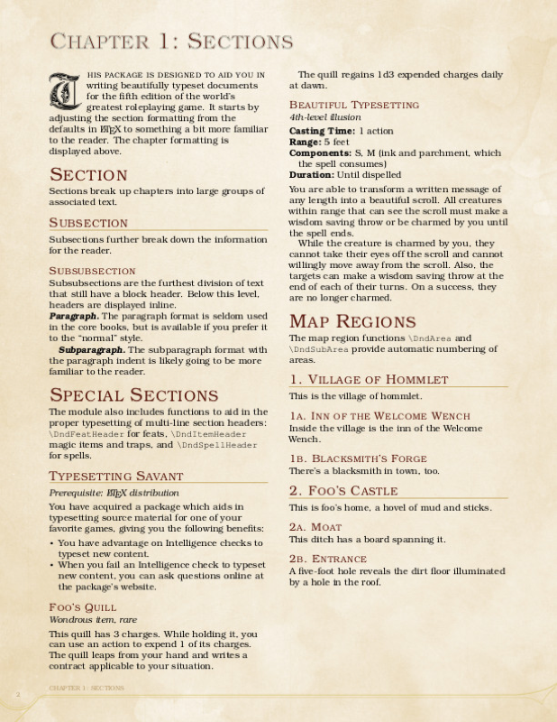 DND 5e preview