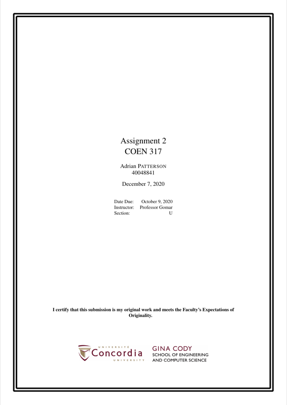 Gcs Assignment preview