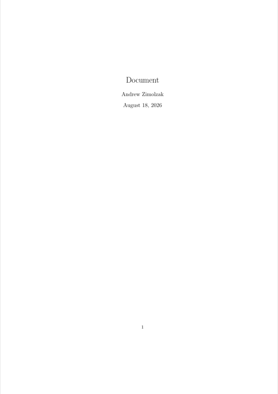 Generic Document preview