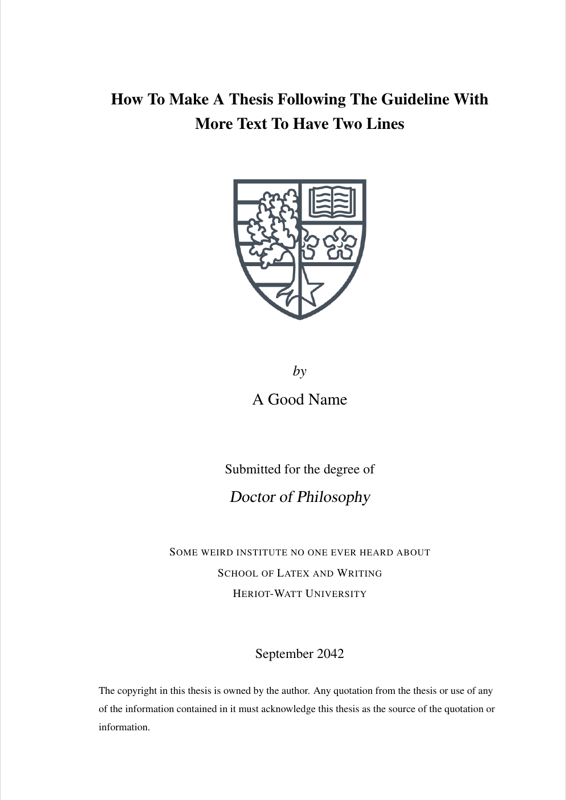 Heriot Watt Thesis preview