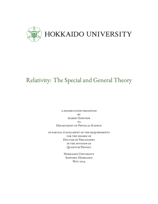 Hokudai Dissertation preview