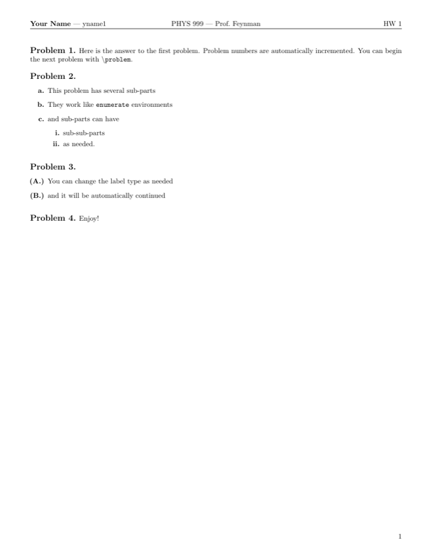 Homework.Cls preview