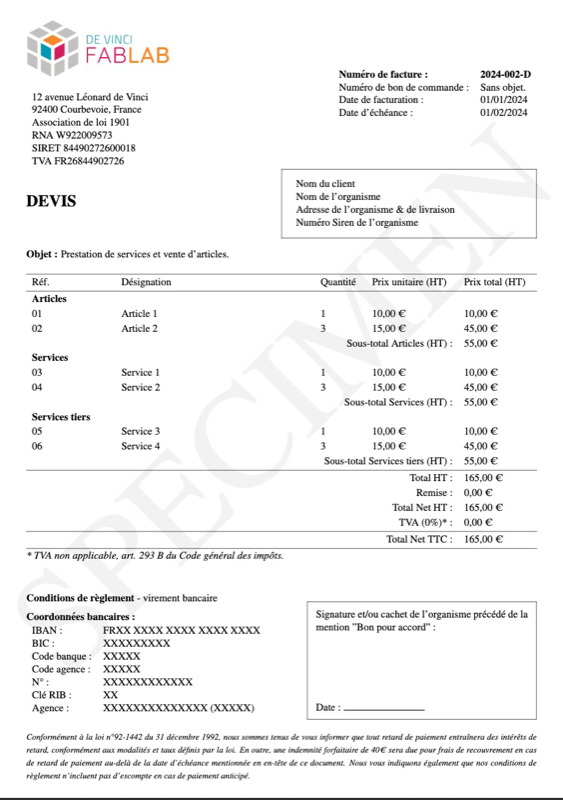 Invoice Templates preview