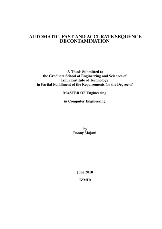Iyte Master Thesis preview