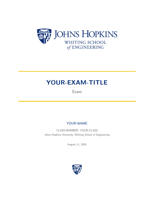 JHU SchoolTemplate preview