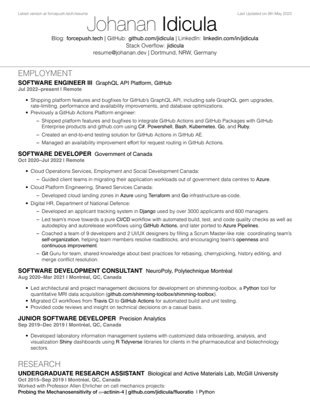 Jidicula Resume preview