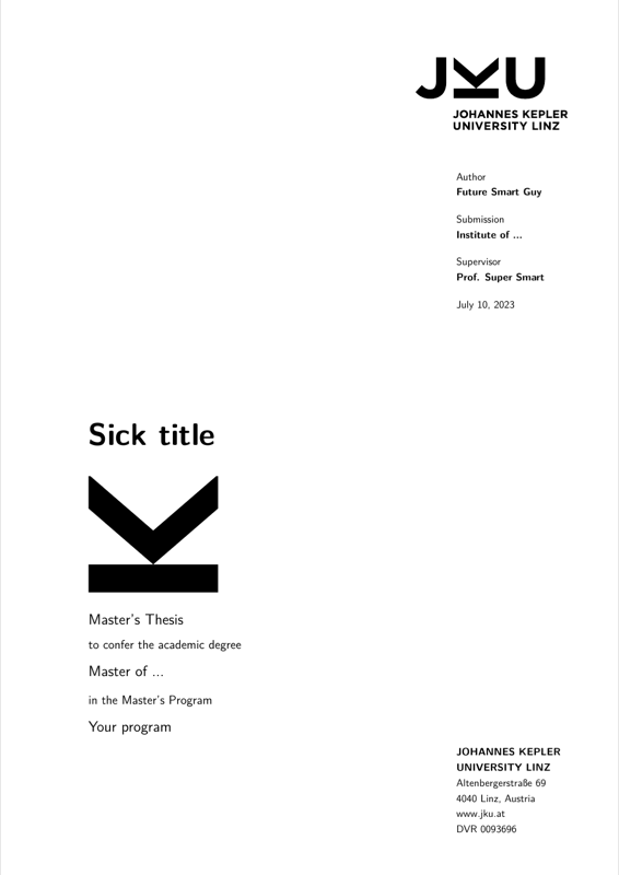JKU Thesis preview