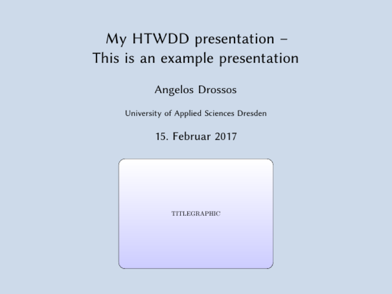 Beamer Templates With TikZ preview