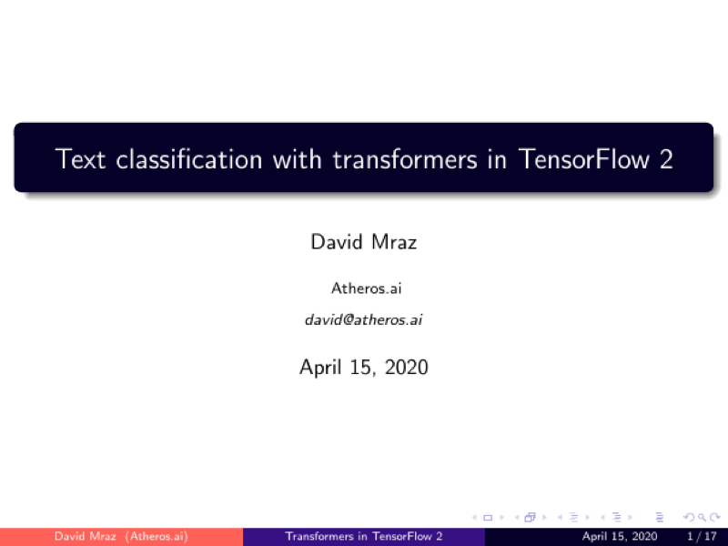 Beamer With Bibtex Presentation preview
