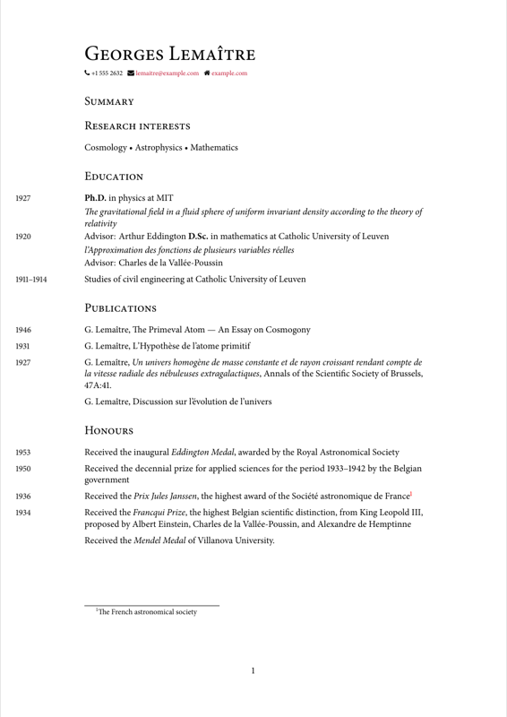 Cv preview