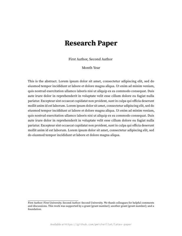 Paper preview