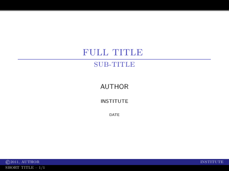 Presentation preview