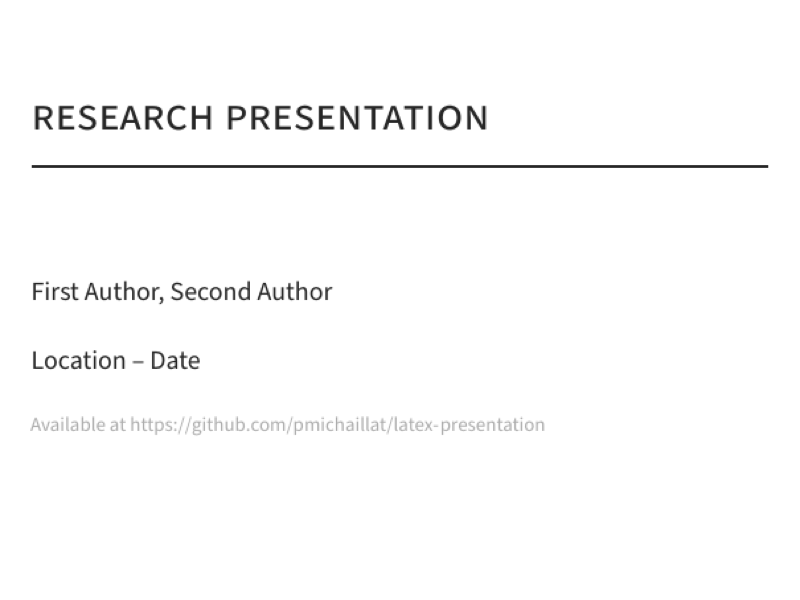 Presentation preview