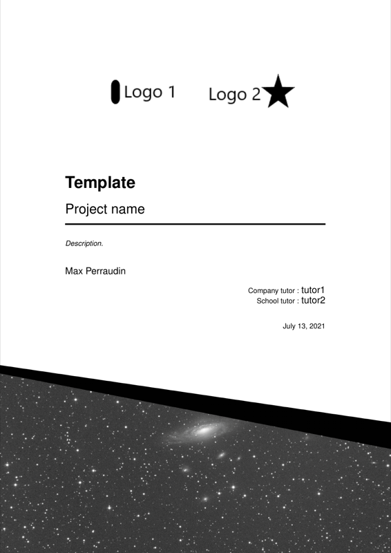 LaTeX template preview