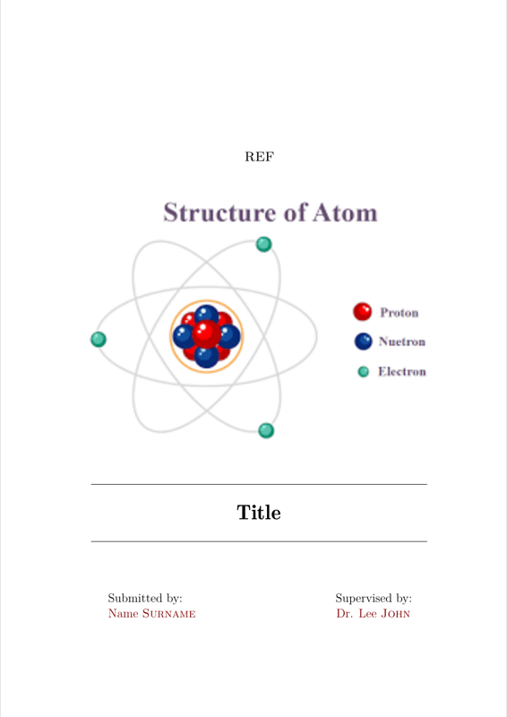 LaTeX Template preview