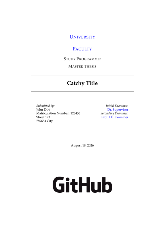 latex template preview