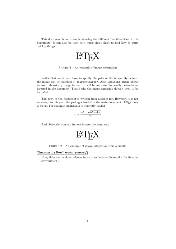 latex template preview