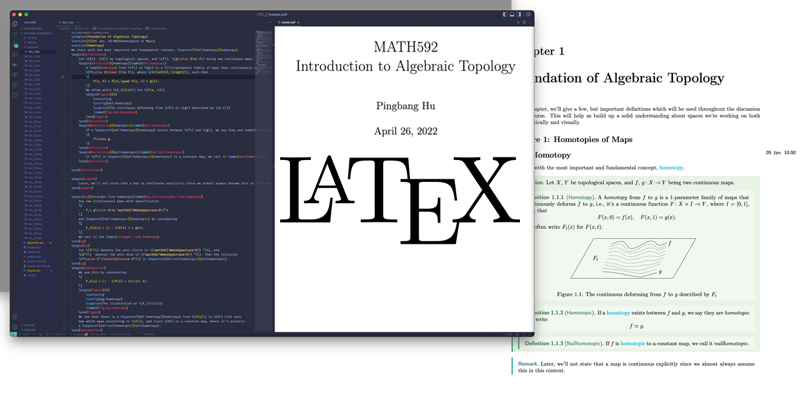 LaTeX Template preview