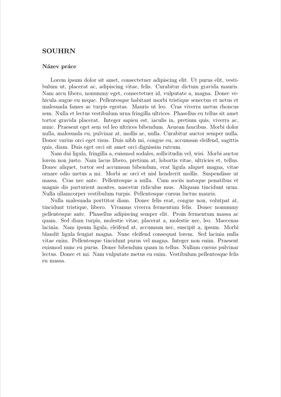 Master Thesis UCT Prague preview