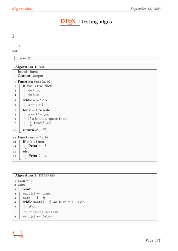 Templates preview