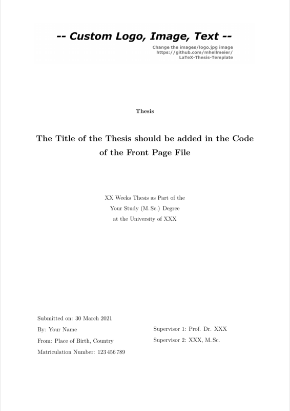 Thesis preview