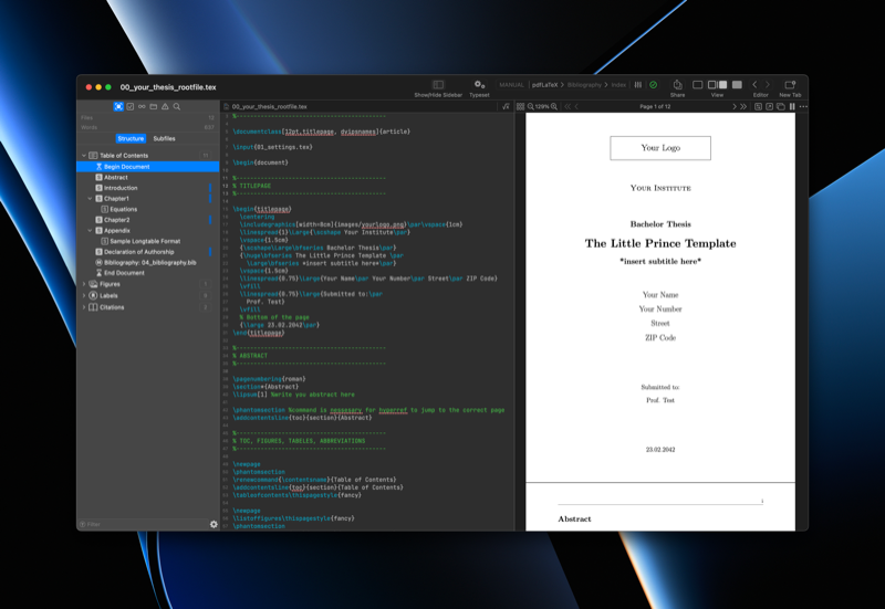 Thesis preview