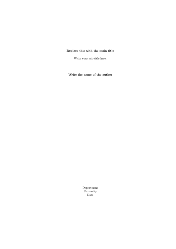 Thesis preview