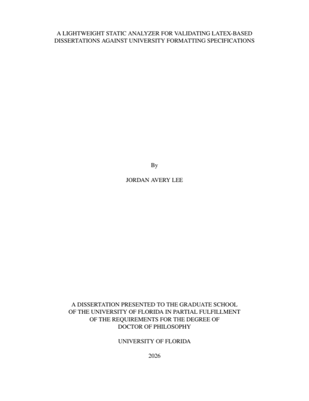 Latex2ufdissertation preview