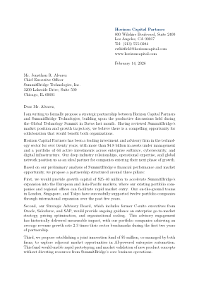 Formal Letter preview