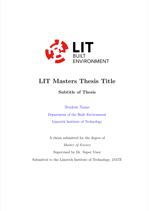 LIT Thesis preview