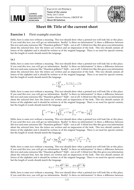 Lmu Homework preview
