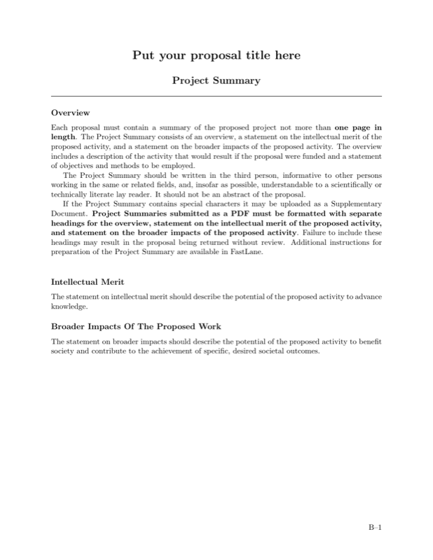 NSF preview