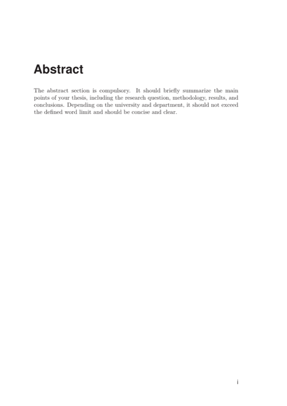 NTNU Phd Thesis preview