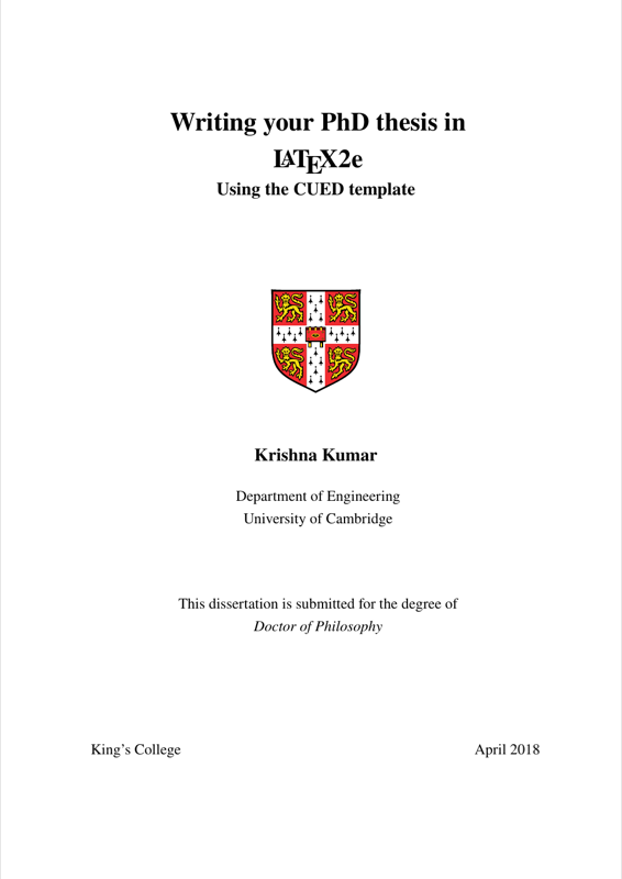 Phd Thesis preview
