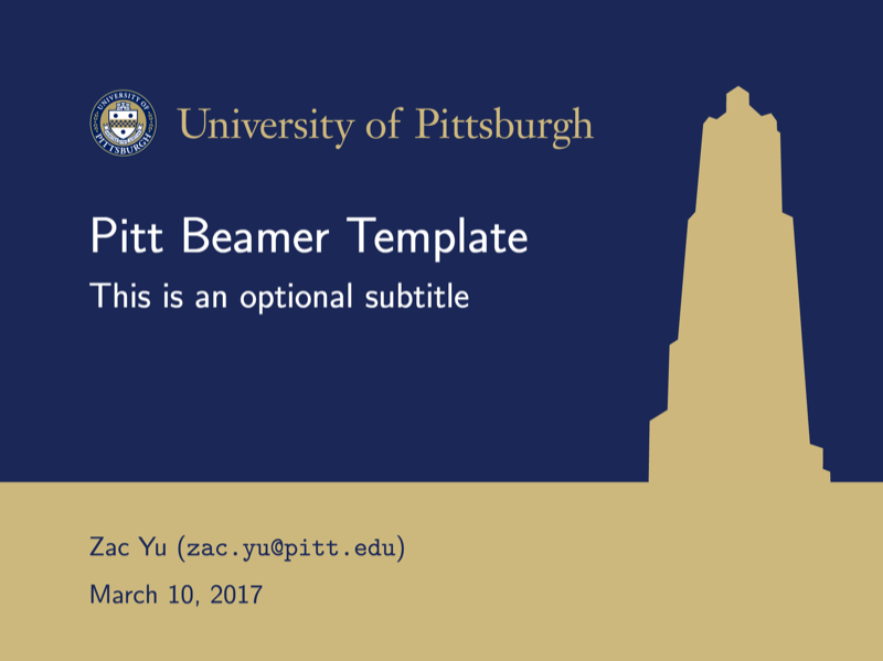Pitt Beamer preview