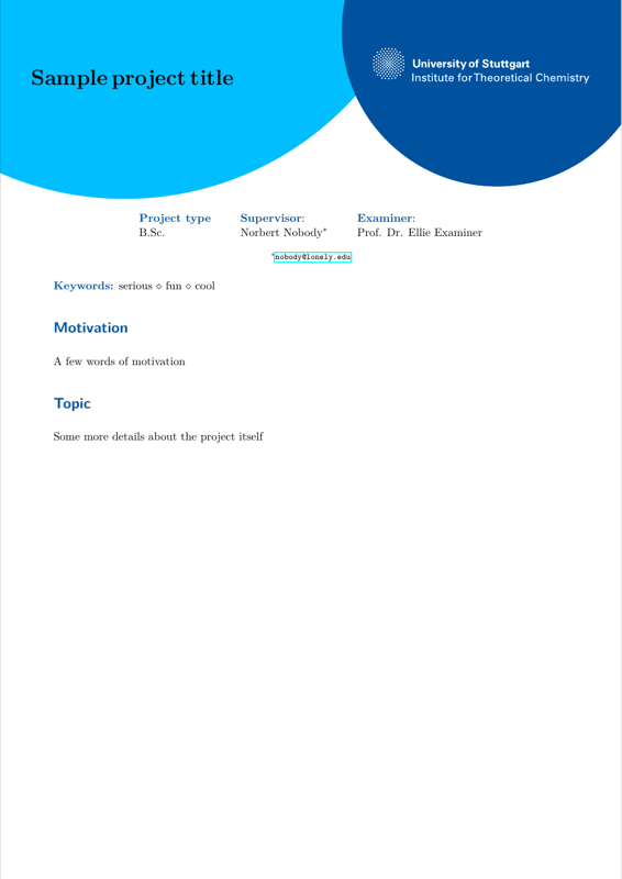 Projectproposal preview
