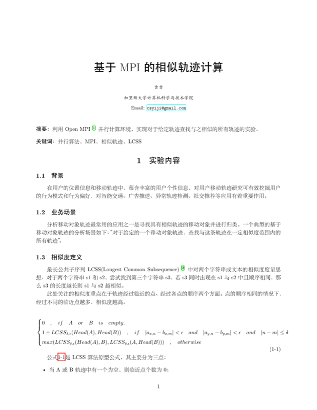 ReportPaper preview