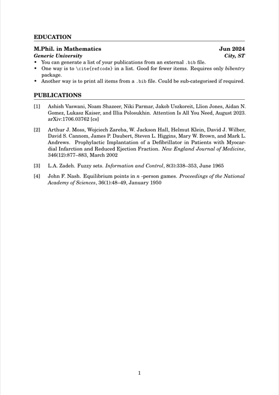 Rover Resume preview