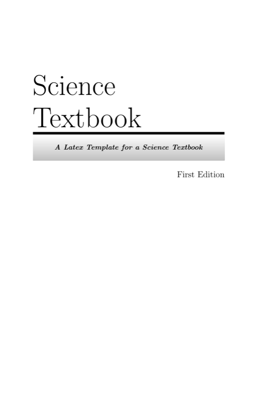 Science Textbook preview
